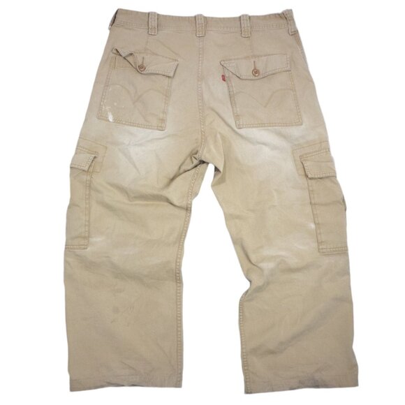 Levi's Cargo Baggy Hemmed Pants / 36x28 - Picture 2 of 8